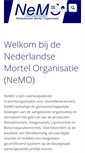Mobile Screenshot of nemo.nl